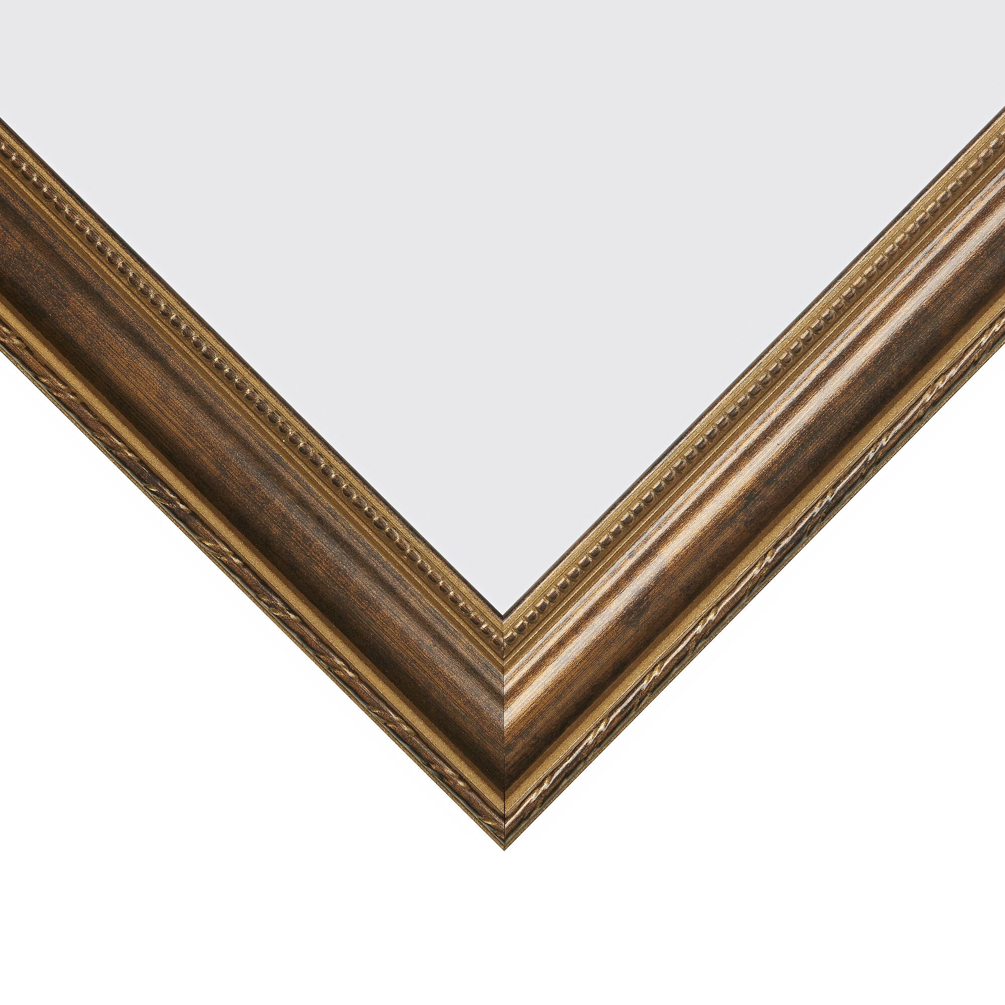 Craig Frames 4 Pack: Victoria Ornate Bronze Picture Frame with Mat